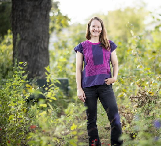 Dr. Ponette-Gonzalez poses outdoors