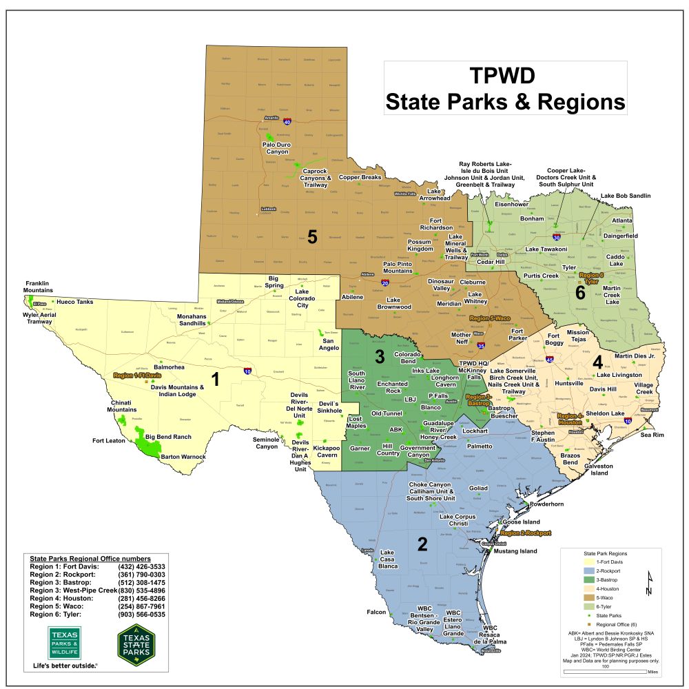 TWPD Regions